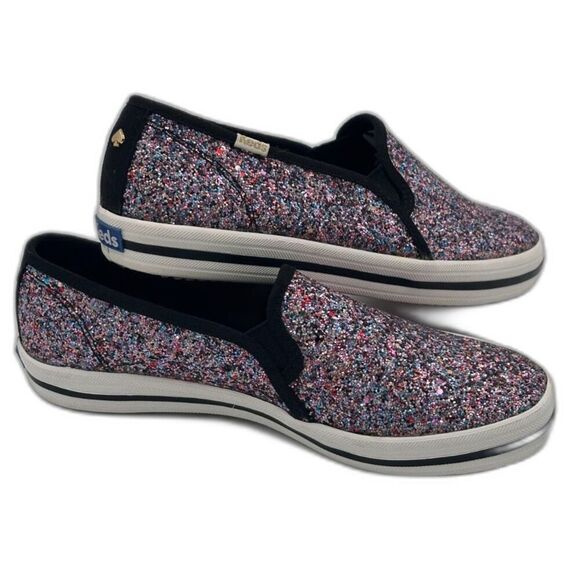Keds x Kate Spade Glitter Slip-On Sneakers – Women’s 6.5 NWOT - Picture 7 of 9